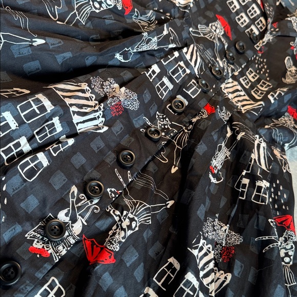 NWOT ModCloth Community Brunch Shirt Dress Size Small - Picture 7 of 16